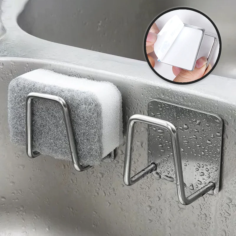 kf-Sc5239e027a384c42b40e19e0d04a277dp-Stainless-Sponges-Holder-Steel-Kitchen-Self-Adhesive-Sink-Drain-Basket-Storage-Rack-Wall-Hook-Home-Organizer.webp