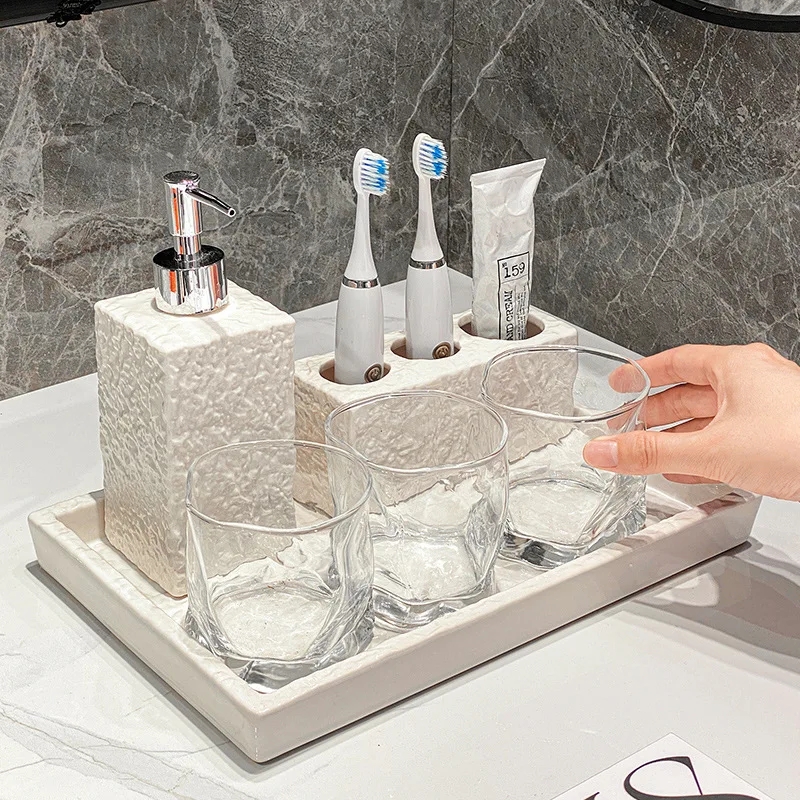 kf-Sfd2ffc9afc874a27bc2dd805b85b5438Z-Essential-Bathroom-Accessories-Set-Shampoo-Bottles-Mouthwash-Cup-Bathroom-Counter-Home-Apartment-Clean